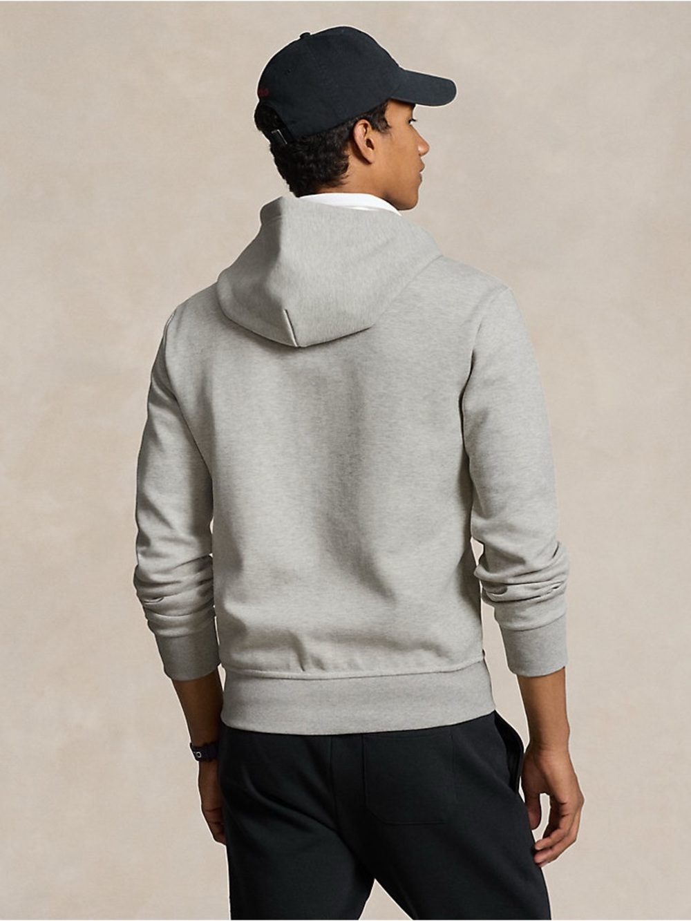 Polo Ralph Lauren Grey Full-Zip Hoodie - Youth XL (18-20) / Fits Adult Small